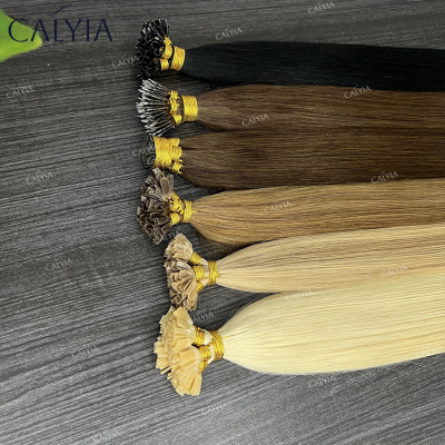 Wholesale Nano Ring Hair Extensions Virgin Cuticle Full Human Remy Virgin Cuticle Aligned Hair Nano Ring Human Hair Extensions