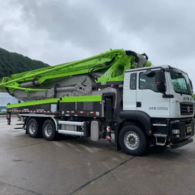 2025 Hot Sale 30-70m Used Boom Pumps Concrete Pump Truck-Mounted Construction Machinery for Sale
