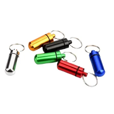 Cheap Aluminum Metal Box Case Organizer with Key Chain