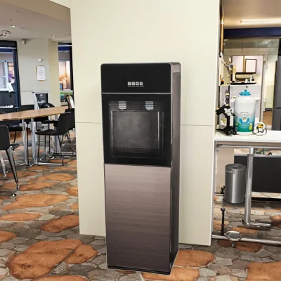 Factory Wholesale Hot & Cold Water Dispenser With Ice Maker Vertical Desktop for Home Office Dorm