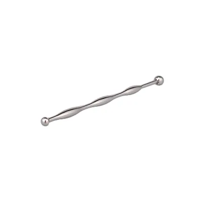 120mm Double Head Urethral Sounding Metal Penis Plug Urethral Dilator Stimulation Rod Sex Toys