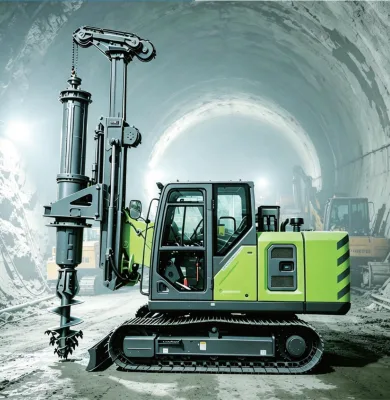 HPR35A Multi Functional Low Headroom Series Mini Rotary Drilling Rigs