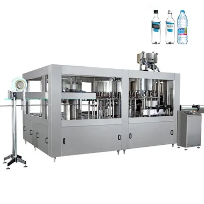 Carbonated Beverage Drink Making Machine PET Bottle Filling Production Line / Soda Water Bottling Machine