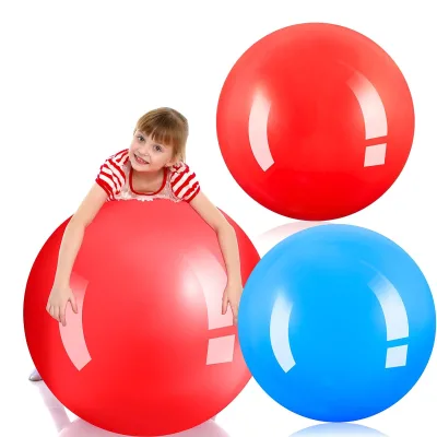 Customize Size PVC Bounce Ball Inflatable Outdoor Exercise Ball Jumping Hopping Ball for Outdoor Activity Game Sports Party Deco