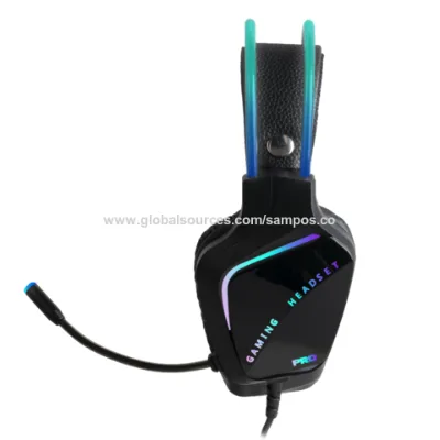 Gaming Headset for PC Wired Headphones with Microphone 7.1 Surround Sound Computer USB Headset for Laptop