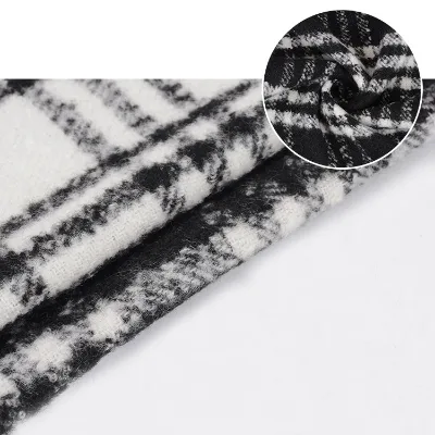 Chinese Factory Direct Wool Terry Tweed Woven Fabric in Different Types at Competitive Prices