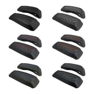 Motorcycle Hard Saddlebag Lid Cover Side Box Saddle Bag Speaker Lid Bra for Harley Touring Electra Street Road Glide FLHR 14-24