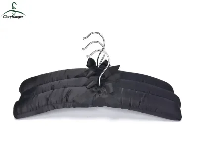 Best Selling Multicolour Dress Hanger Adult Premium Hangers High-end Satin Padded Hangers Wholesale