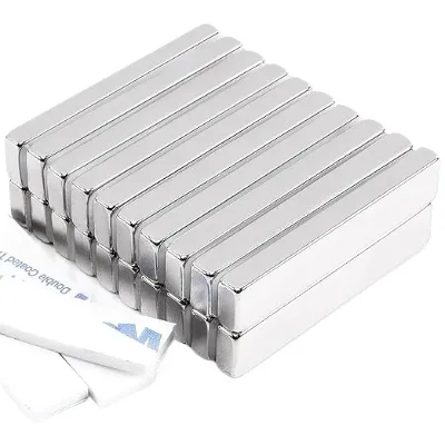 N35block Rare Earth Permanent Magnets BLACK EPOXY Ni Coated Tolerance 0.05mm Flux Index 50kGmm