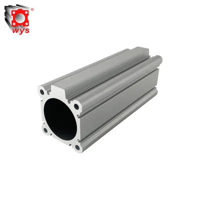 Pneumatic Cylinder Tube 20mm ID CQ2B Thin Type Aluminum Alloy Hard Anodized for Thin Compact Pneumatic Cylinder Equipment