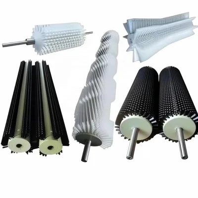 Factory Custom Brush Roller Cleaning Machine, Brush Roller with Hair Planting, Dust Removal Roller Brush, Plastic Roller Brush