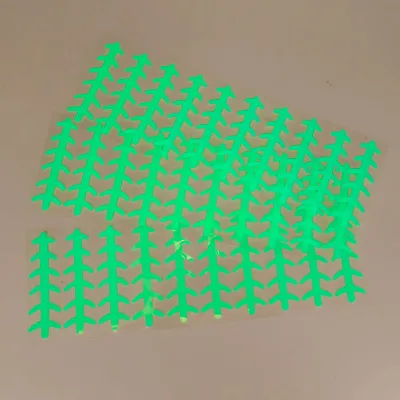 Alpha DIY Customized Shape Glue Tape Glow Sticker