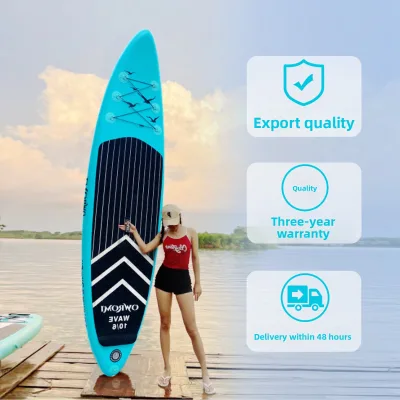 Inflatable Stand-Up Paddle Board SUP with Pump Rescue Lifesaving Starboard for Surfing