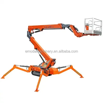 Good Quality Trailer Crawler Mounted Spider Crawler Cherry Picker Telescoping Lift