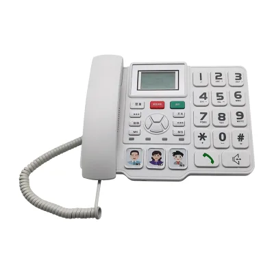 One-button SOS 4G Big Button old Elderly phone telephone Desktop Phone 4G ETS-6888