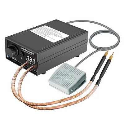 DIY 8000w 3mm High Power Display Foot Portable Spot Welder Lithium Ion Battery Soldering Welder SMALL Manual Spot Welding
