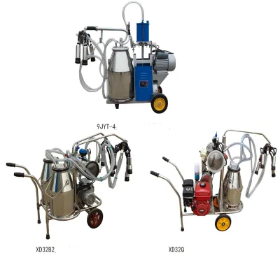 Cow Farm Milking Equipment Automatic Dairy Farm Electric Milking Machine