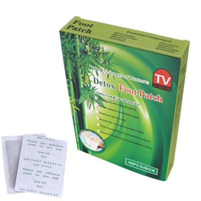 Relax Detox Foot Pads Bamboo Vinegar Extract Slimming Powder Detox Food Patch