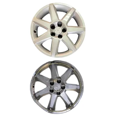 Car Spare Cup Hubcaps Wheel Cover for Prius 2010-2012 NHW20 14 Inch ABS Material Chrome Finish High Performance