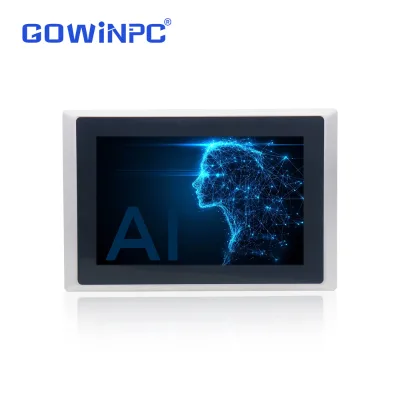 HMI Capacitive Touch Panel PC 10.1 15.6 21" Inch J6412/N97/N95 Embedded Computer with 1920x1080 Resolution for PLC Control
