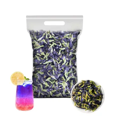 Wholesale Blue Dried Butterfly Pea Flower Tea From China Color-Changing Herbal Custom Shape/Packing Bulk Available