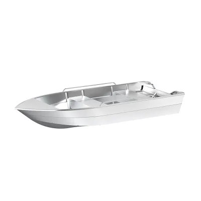 Cheap Factory Price Aluminum Alloy Deck Boat Fishing Boat Bass Boat Fish Finder Rod Holders Diver-Friendly 3-Person Capacity