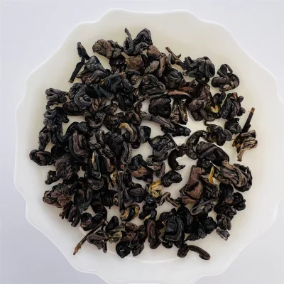 Premium High Mountain Golden Snail Black Tea Yunnan Dian Hong Pure Buds Organic Loose Leaf Tea