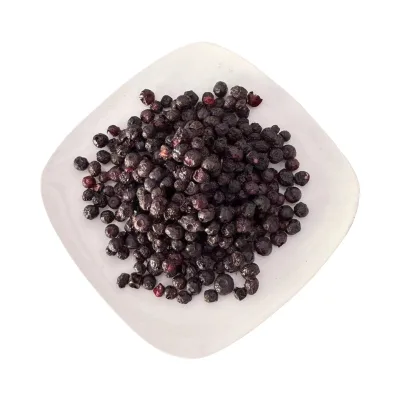 Medium Size Sugar-free Lyophilized Blueberry Granules & Powder Additive-Free Frozen Dried Fruit Crisps Bulk Pack