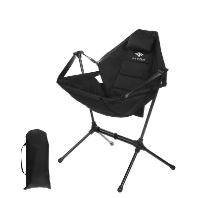 Factory Supply Adjustable Folding Swing Outdoor Use Hammock Camping Chair for Adults Chair