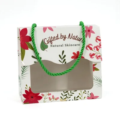 Recycled Art Paper Gift Bag for Exhibition Supermarket & Promotion