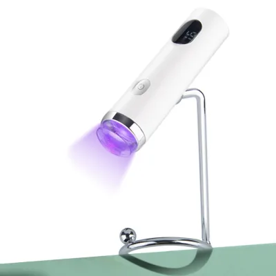 Mini 3W Potable Rechargeable USB UV Led Nail Lamp With Magnetic Stand