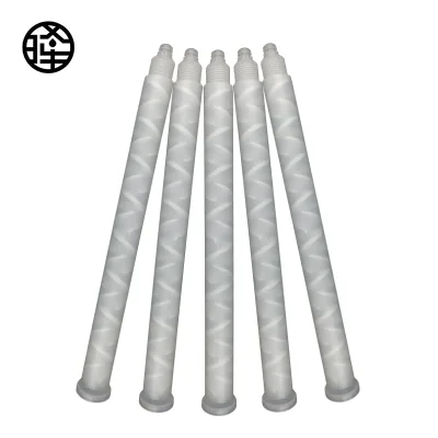 Industrial-Grade Static Mixer Nozzle 315.5mm with Standard Thread for 2K Adhesive