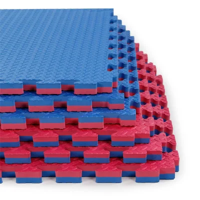 Large Size Puzzle Mat for Gym 100X100CM Bi-Color Puzzle Mat