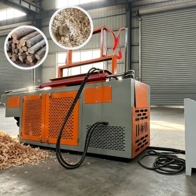 Automatic Wood Shavings Production Machine for Wood Waste Recycling Animal Bedding and Mushroom Cultivation