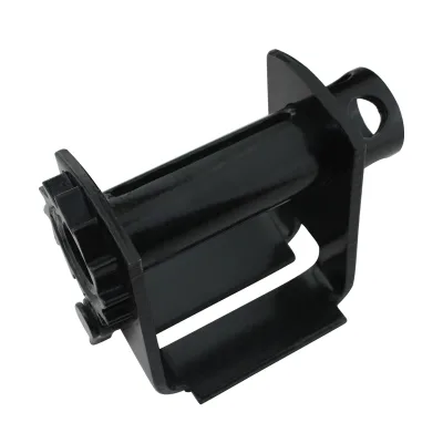 4 Inch Heavy Duty Weld-On Lashing Winch for Trucks & Trailers - 20,000 lb Capacity Web Ratchet System