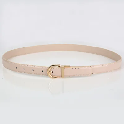 New style multicolor fashion soft leather long waist belts for women
