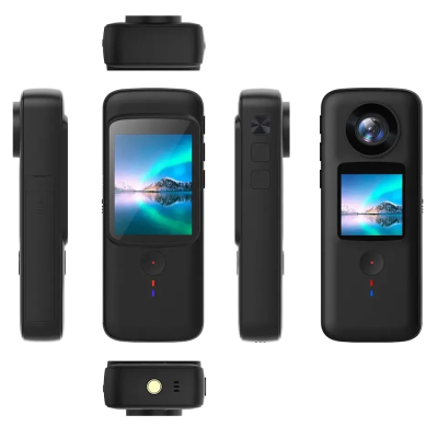 880S Action & Sports DV Vlogging Camera 2.0" Screen 4K Video 10M Waterproof FlowState Stabilization with WiFi Support