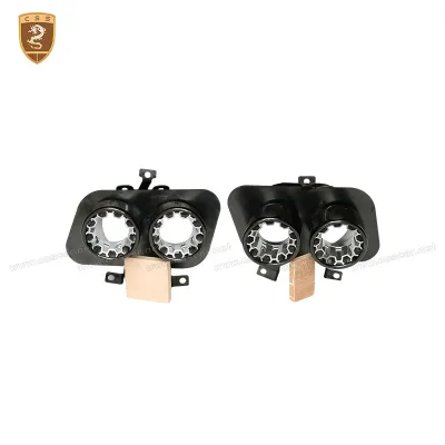 Bra-B Style Exhaust Tips for Porsche 992 Exhaust Muffler Pipe
