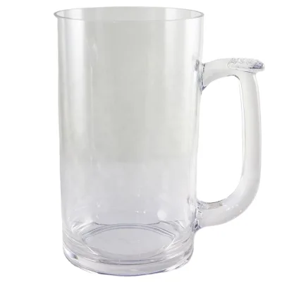 1 Liter BPA Free Classic Camping Plastic Acrylic Tritan Hand Grip Beer Mug