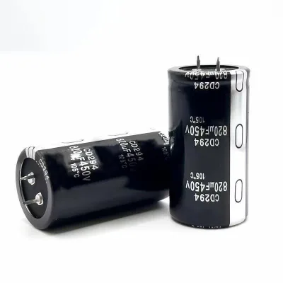 250V 400V 450V CD294 Snap In Electrolytic capacitor CD294 Large Can Aluminum Electrolytic Capacitor