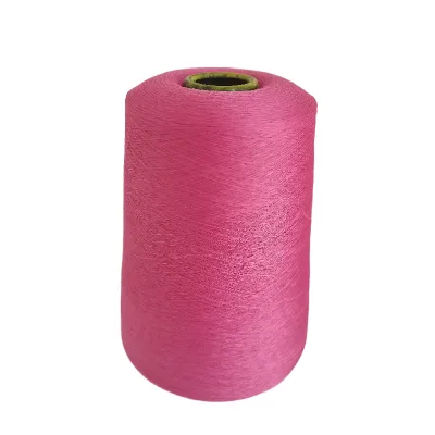High Quality 20/75 30/75 40/20 70/40 D Spandex Covered Chinlon Yarn Red High Tenacity Semi-Dull for Knitting