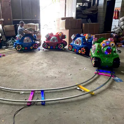 Cost Effective Engineer Electric Train for Kids Easy Installation Amusement Machine for Community Park and Festival Venues