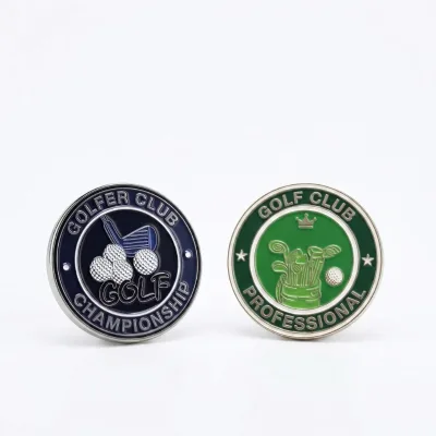Personalize design Enamel Golf Pins Golf Club Championship & Professional Metal Badge Novelty Brooches for Souvenirs custom logo