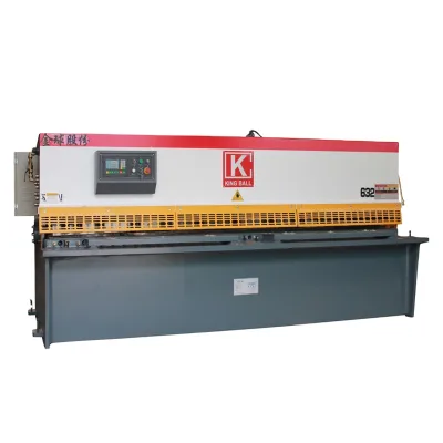 HIGH QUALITY E21S CONTROLLER Hydraulic Swing Beam Shearing Machine QC12Y-4x6000