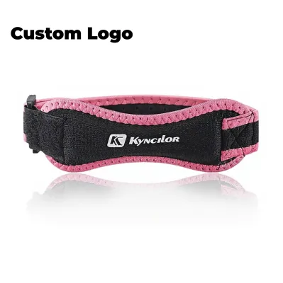 Knee Sleeve for Sports Protection Patellar Strap Support for Basketball Badminton Tennis Cycling & Running Shock Absorption