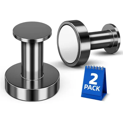 High Stability Double Head I Type Neodymium Magnet Thumbtack Wholesale Magnetic Push Pin for Exhibition Display Stand