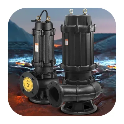 Heavy Duty Sewage Pump 110 Kw Pompa Acqua Sommersa 380 V Submersible Waste Water Pump for Industrial Sewage Discharge Project