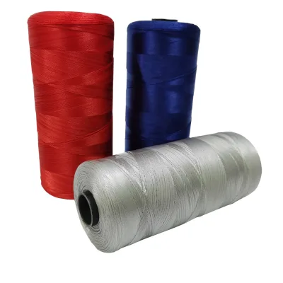 Factory Direct Selling High Tenacity 120D/2 150D/2/3 Filament Dope Dyed Cross Stitch Sewing Thread-Good Quality White/Black