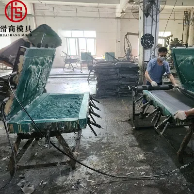 Lightweight PU Rust Stone Cultural Stone Mold Villa Interior and Exterior Wall Mold Artificial Simulated Stone Skin Mold