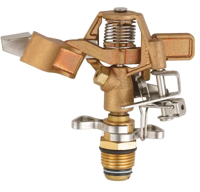 Factory Direct Wholesale Metal & Brass Impact Sprinklers 360 Gear Drive High Efficiency Water-saving Irrigation System